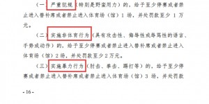 【千亿体育】足协纪律准则追罚分为：严重犯规、实施非体育行为、实施暴力行为