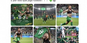 【千亿体育】方昊用葡萄牙语庆祝绝杀：É por isso que jogo futebol💚⚽️