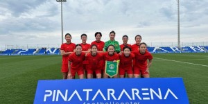 【千亿体育】皮纳塔尔杯-王妍雯、李梦雯、张馨破门，中国女足4-0中国台北女足