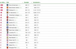【千亿体育】全球近10年转会净损失榜：巴黎6.46亿欧最高，曼联第2，海港第18
