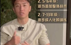 【千亿体育】日本青训各阶段练什么？杨旭：先个人再整体，七年级过渡到成人化