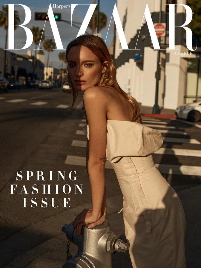 Harper&#8217;s Bazaar Greece Spring Fashion Issue 2022 Photography by Adam Franzino ​​​