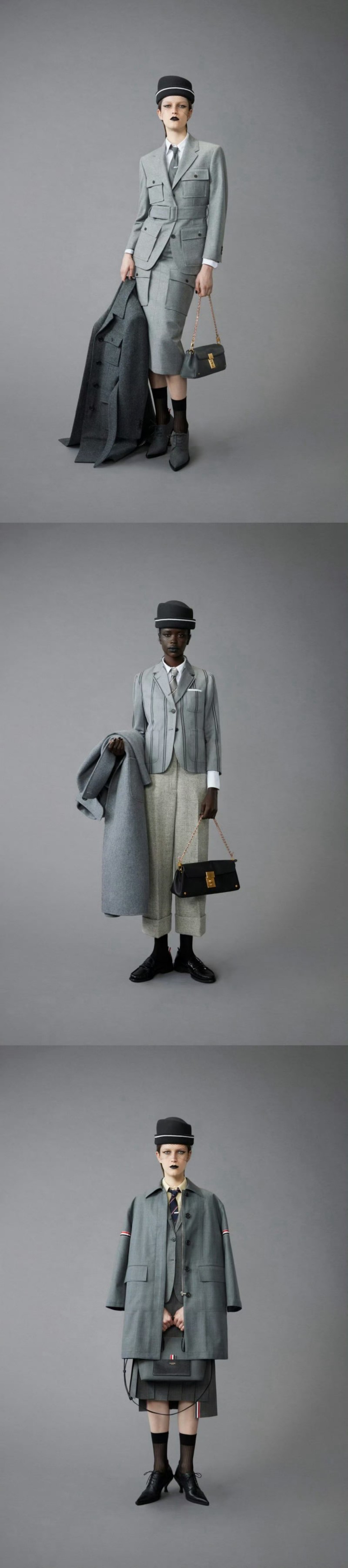 Thom Browne Pre-Fall 2024 ，TB 24早秋型录💐♥️🖤👝 ​​​