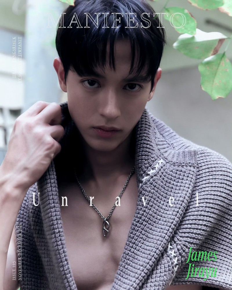 Jirayu Tangsrisuk x Manifesto Magazine November/ December 2024 ，Dior Men 2025早春系列