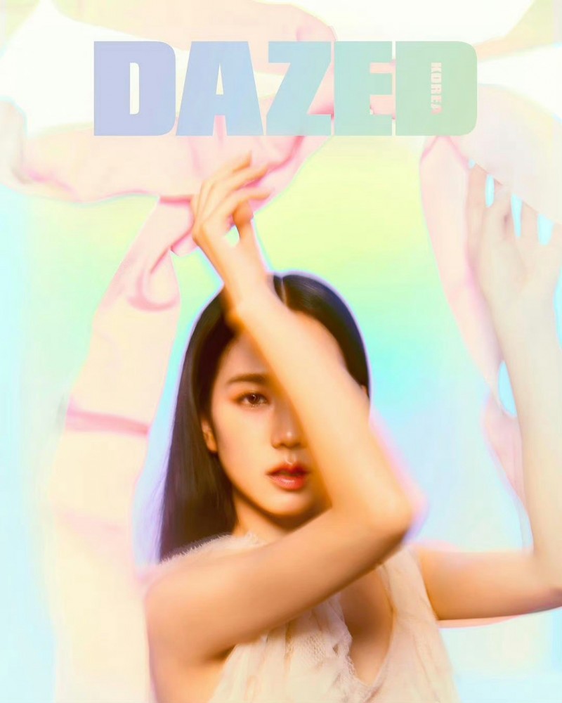 金智秀Jisoo x DAZED Korea February 2024, Dior美妆专题💋💄🔥♥️