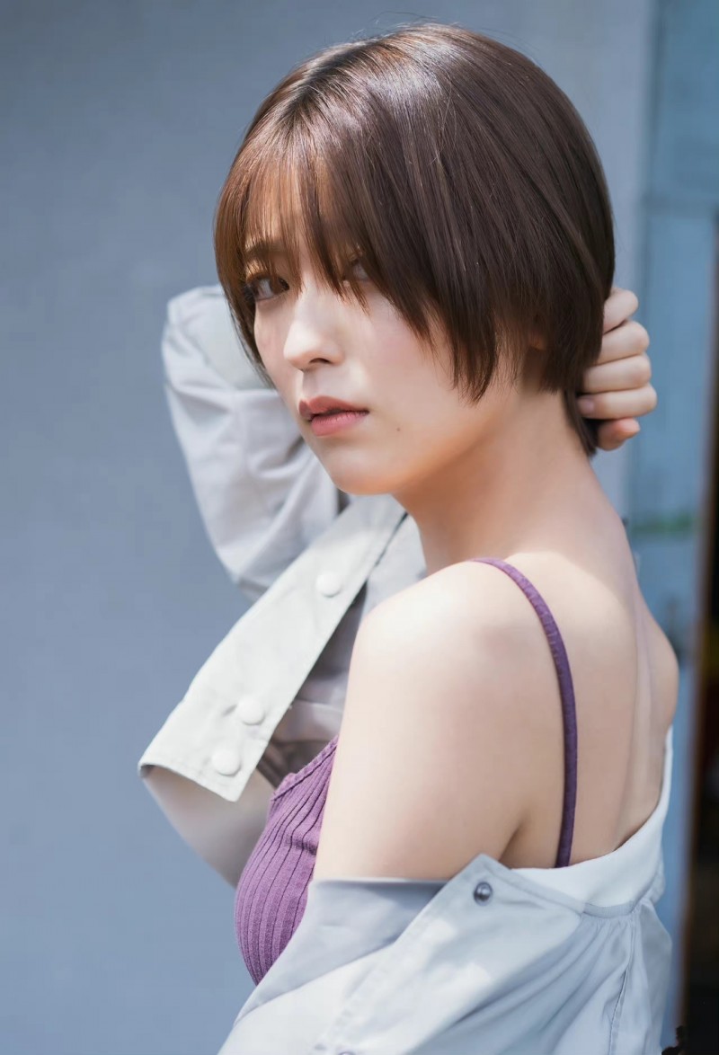 Mio Kudo 工藤美桜, デジタル限定 YJ Photo Book 「後ろ髪は引かれない」 Set.02