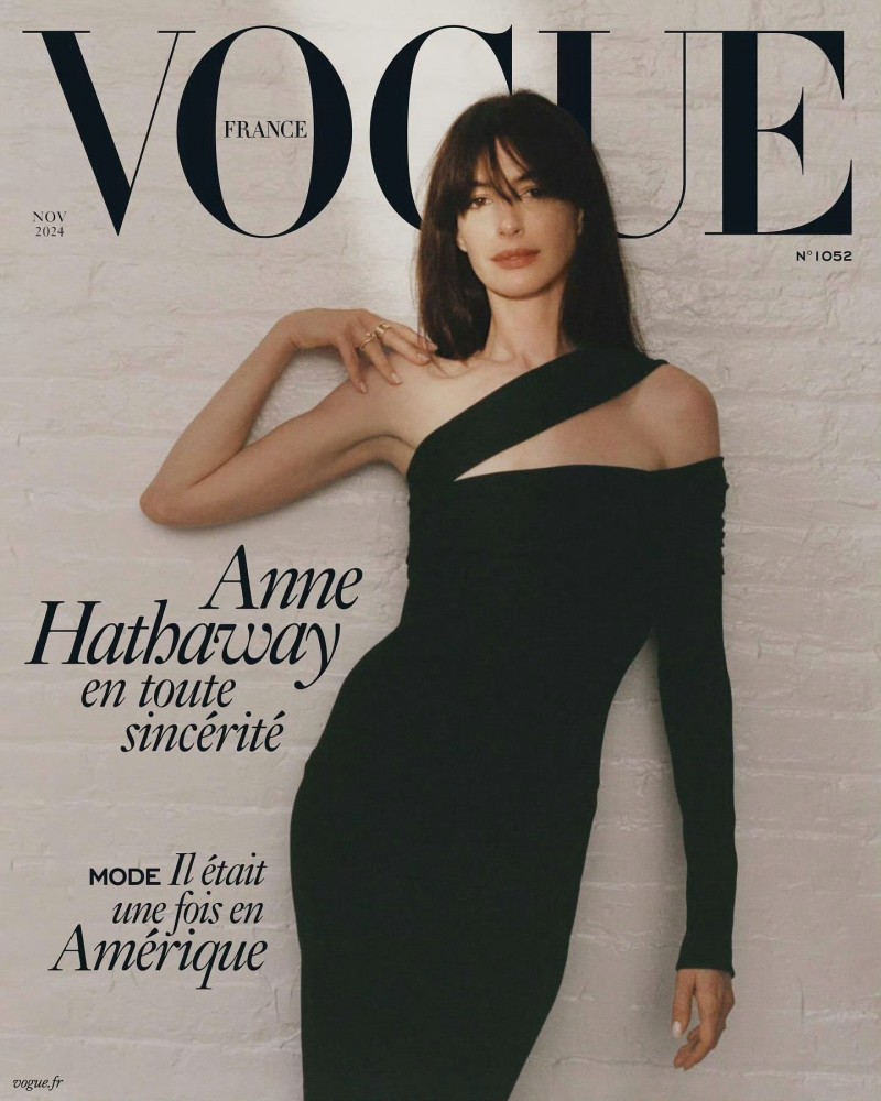 Anne Hathaway x Vogue France November 2024，美的不像话