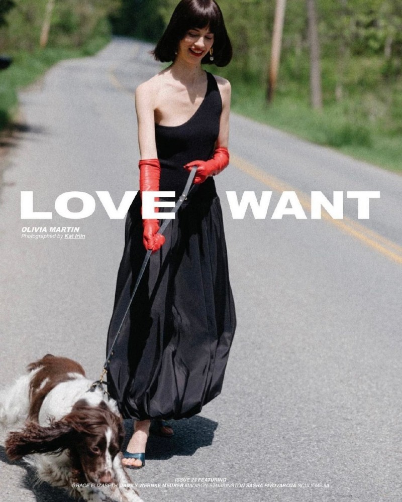 Love Want Magazine Issue 25 Photography by Kat Irlin Model Olivia Martín ​​​